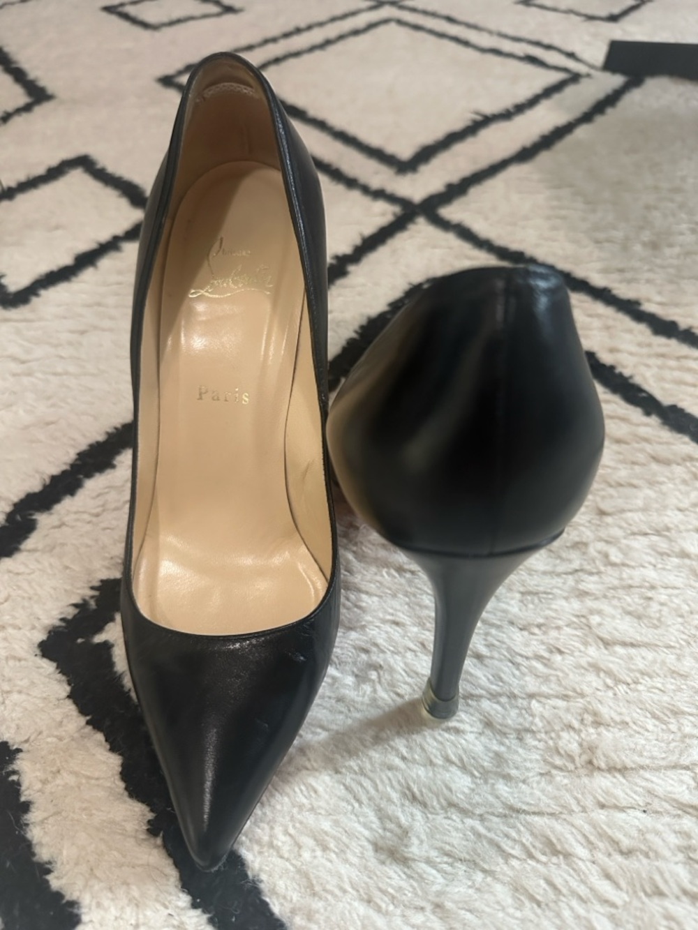 Christian Louboutin - So Kate 100MM black pumps